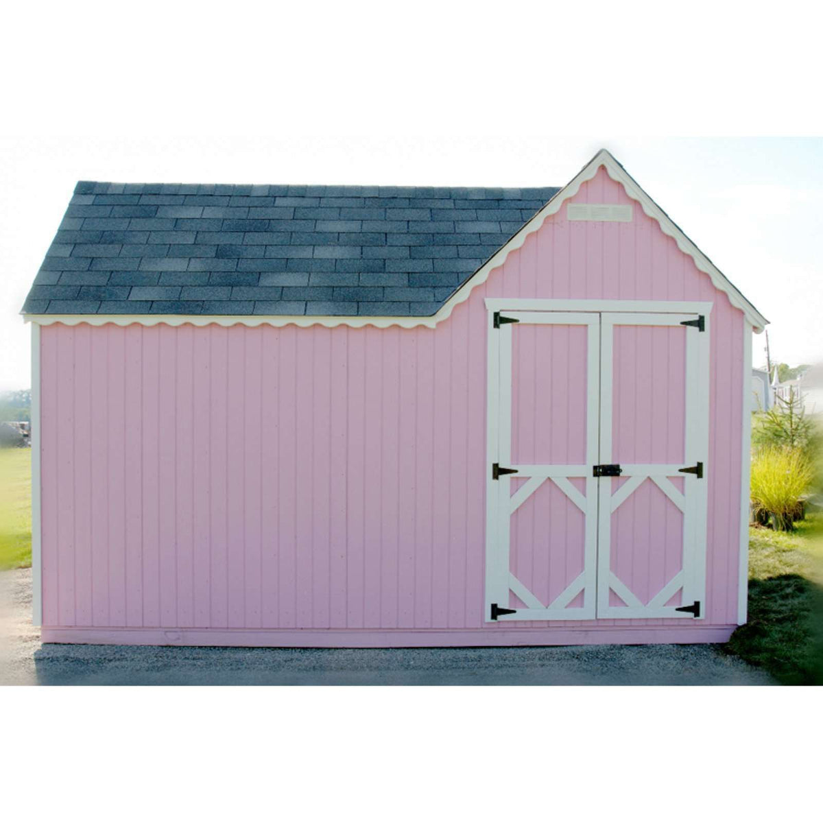 Little Cottage Company Sara Victorian 10 ft. x 18 Ft. Mansion Wood Playhouse DIY Kit New