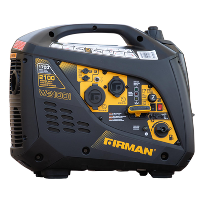 Firman W01784 30 Amp 1700W/2100W Recoil Start Gas Inverter Generator New