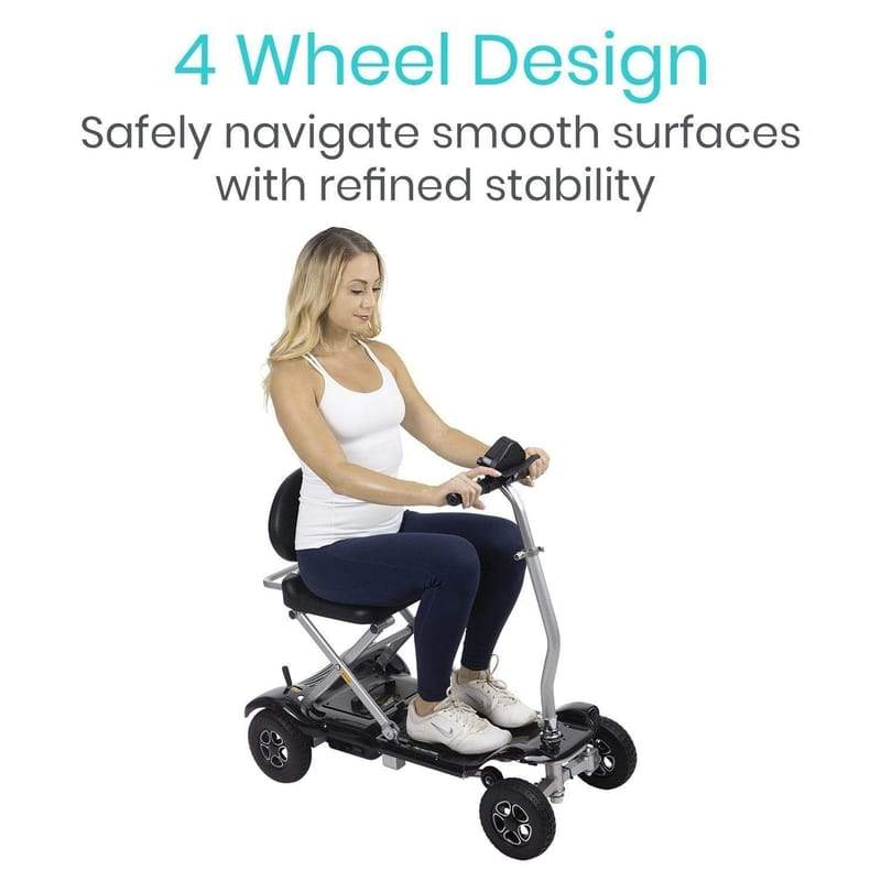Vive Health MOB1030SLB Lithium Automatic Folding Mobility Scooter New