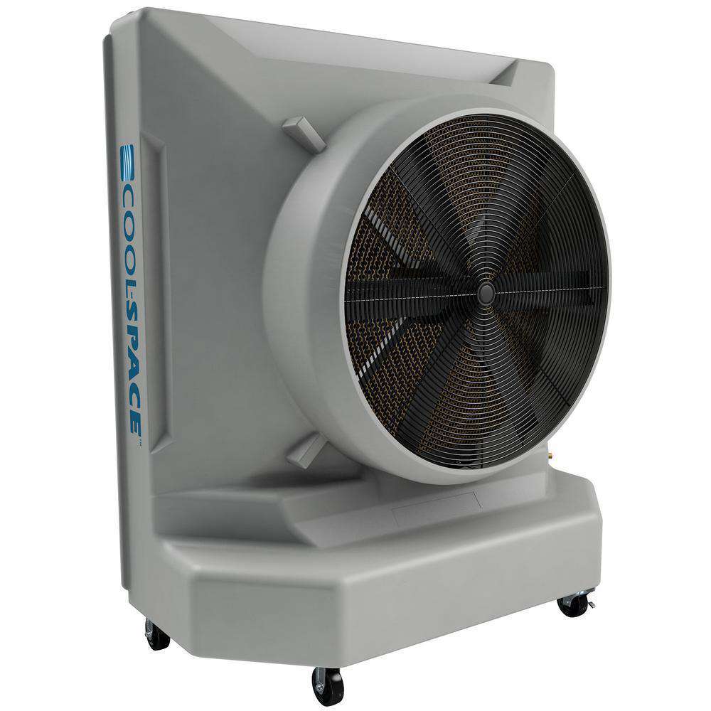 Cool-Space CS6-50-VD BLIZZARD-50 26485 CFM 6500 Sq. Ft. 12-Speed Portable Evaporative Cooler New
