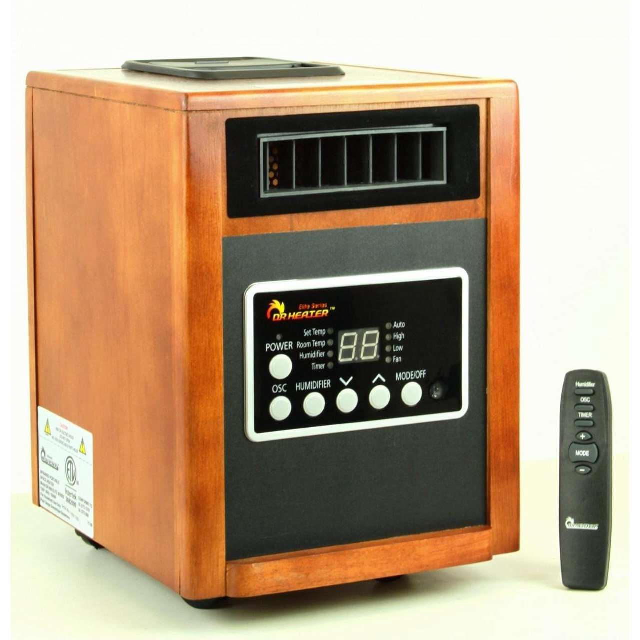 Dr. Heater Infrared DR998, Advanced Dual Heating System