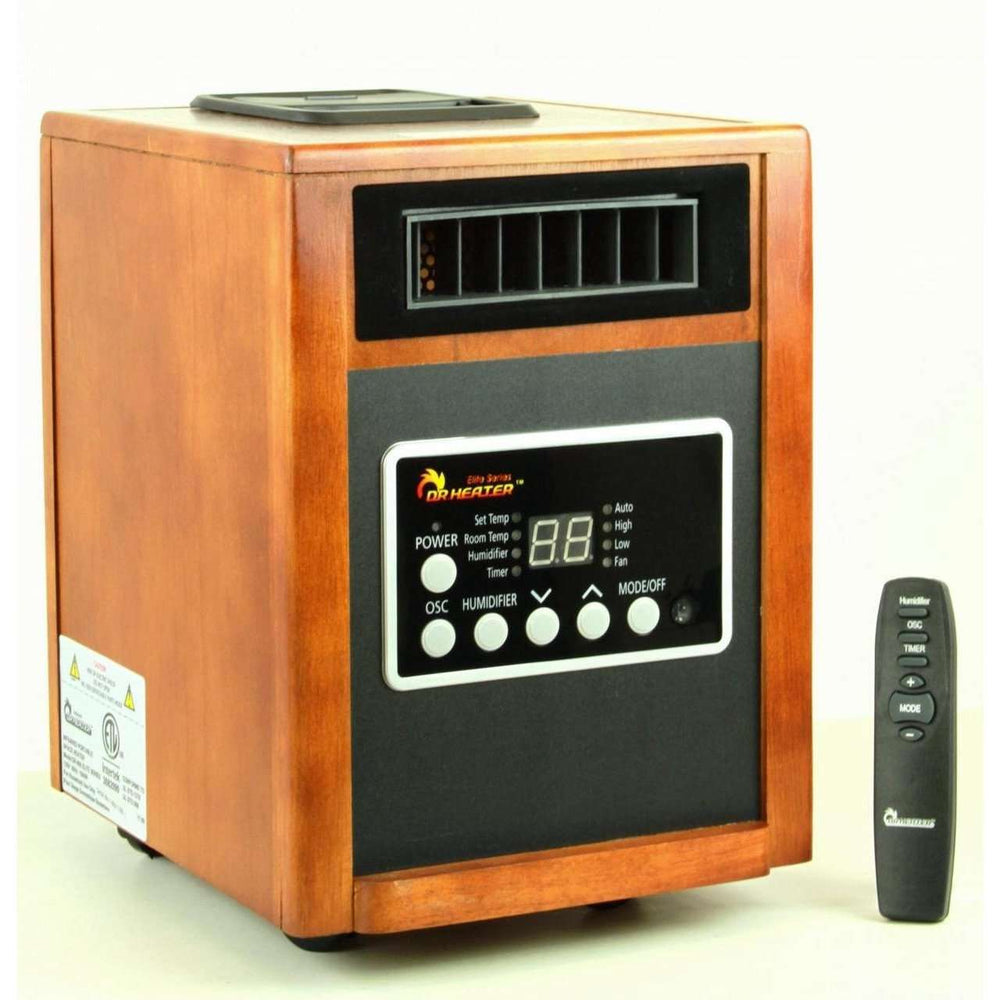 Dr. Heater Infrared DR998, Advanced Dual Heating System - FactoryPure