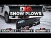 DK2 RAMP8219ELT Rampage II Elite 82 x 19 in. Custom Mount Snow Plow Kit with Actuator Lift New