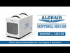 AlorAir Sentinel HDi100 Basement/Crawlspace Dehumidifier 100 Pints with Condensate Pump New