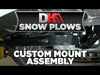 DK2 STOR8422ELT Storm II Elite 84 x 22 in. Custom Mount Snow Plow Kit with Actuator Lift New