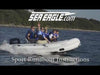 Sea Eagle 106SRDK_D 10'6" Sport Runabout Inflatable Boat Drop Stitch Deluxe Package New