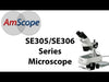 Amscope SE306R-PZ-3M 20X - 80X 3MP Digital Camera Compact Multi Lens Stereo Microscope New