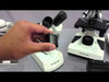Amscope SM-1TSW2-L6W-10M 3.5 - 225X Zoom Stereo Microscope with Gooseneck LED Lights Plus 10MP USB Digital Camera New