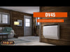 Drolet DV45 13,750 BTU Gas Wall Mounted Room Heater New