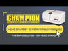 Champion 100835 14kW Home Standby Generator with 100 Amp Transfer Switch New