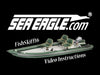 Sea Eagle FSK16K_SW FishSkiff 16 Inflatable Fishing Boat 2 Person Swivel Seat Package New