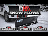 DK2 RAMP8219 Rampage II 82 x 19 in. Snow Plow for Trucks and SUV New