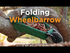 Creative Wagons 900366 Folding Wheelbarrow New