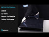 Renogy RNG-KIT-STCS100D-NC-US 100 Watt 12 Volt Monocrystalline Foldable Solar Suitcase W/O Controller New