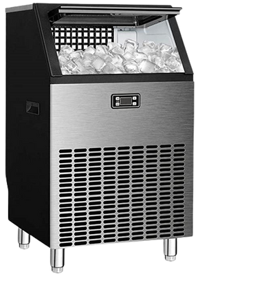 RW Flame Z120C 48 Pound Capacity Freestanding Commercial Ice Maker Machine New