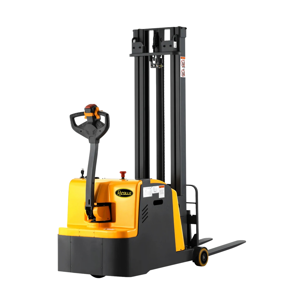 Apollolift A-3040 Counterbalanced Electric Stacker 118" Lifting Height 2200 lbs. Capacity New