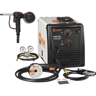 Hobart 500554001 Handler 190 Flux-Cored 230V AC with SpoolRunner 100 MIG Welder New