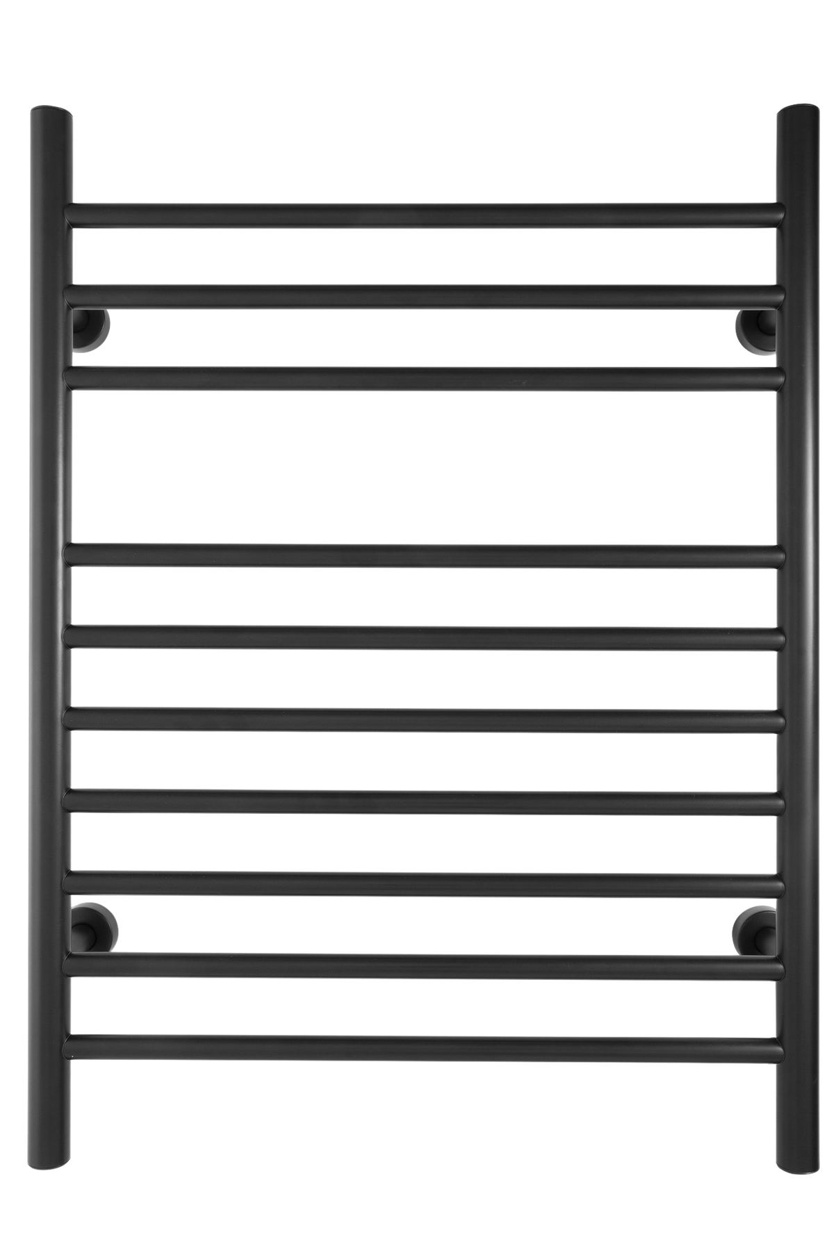 WarmlyYours TW-F10KS-HP Infinity Dual Connection 10 Bar Towel Warmer in Matte Black New