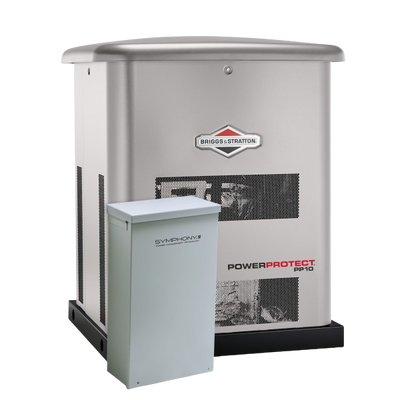 Briggs & Stratton 040688 10kW Standby Generator LP/NG w/ 200 Amp Automatic Transfer Switch (Wifi) New