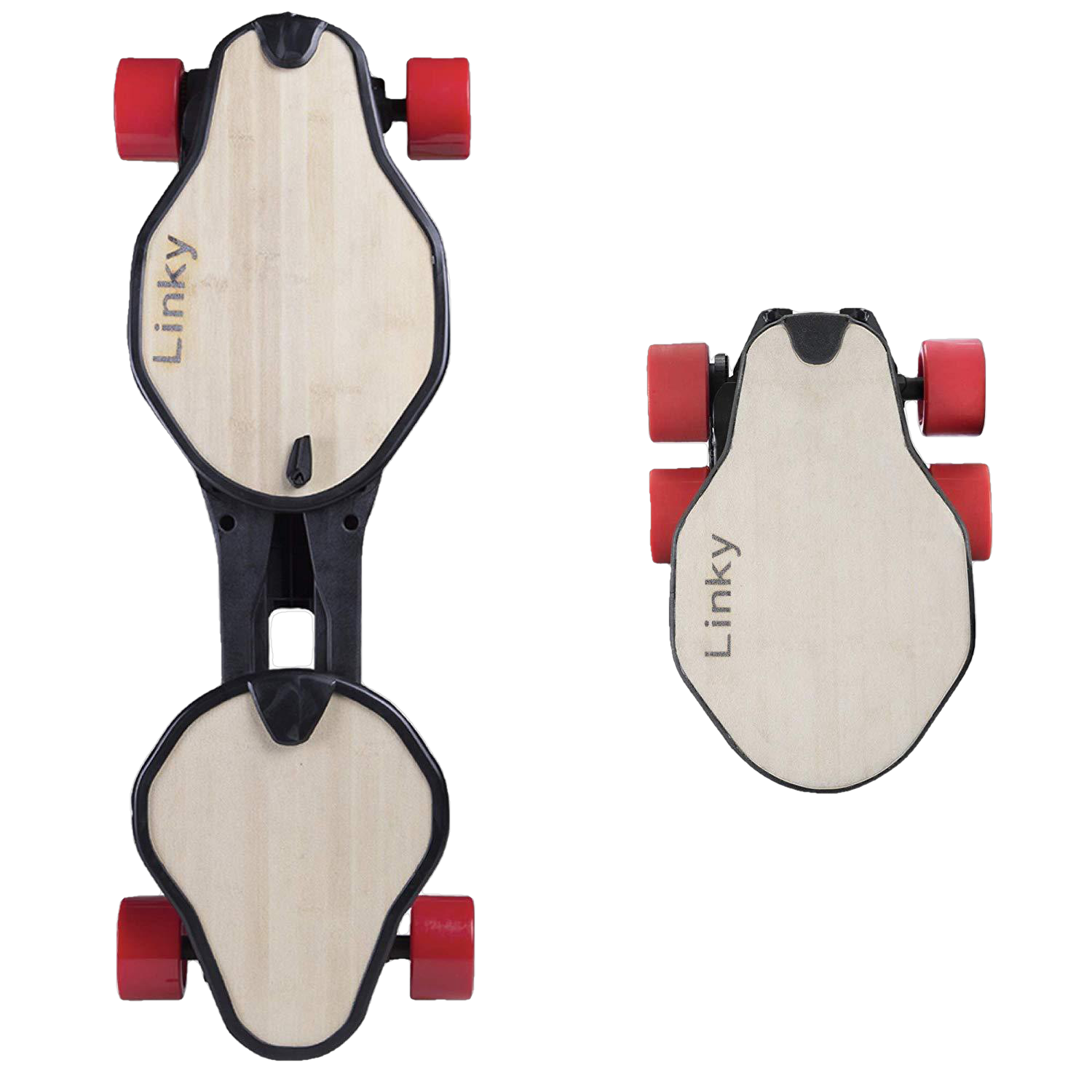 Linky Innovation LINKYBAMBOO 32" High Performance Foldable Electric Skateboard Bamboo Deck New