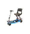 Luggie Standard Folding Travel Scooter Blue Open Box