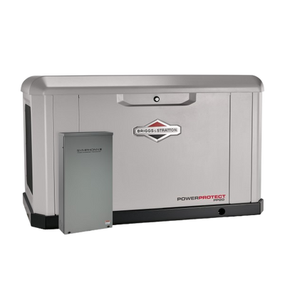 Briggs & Stratton 040677 20kW Standby Generator LP/NG w/ Dual 200 Amp Automatic Transfer Switch (Wifi) New