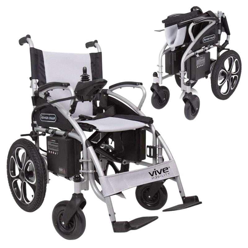 Vive Health MOB1029S Compact Power Wheelchair New