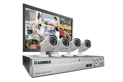 Lorex MPX84MW 1080P 4 Camera 8 Channel 2 TB MPX DVR Security Surveillance Camera System New