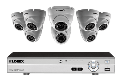Lorex MPX88DW HD 1080P 8 Camera 8 Channel DVR Surveillance Security System New
