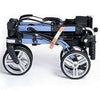 New EV Rider Move-X Rollator 4 Wheel Walker Blue/Black