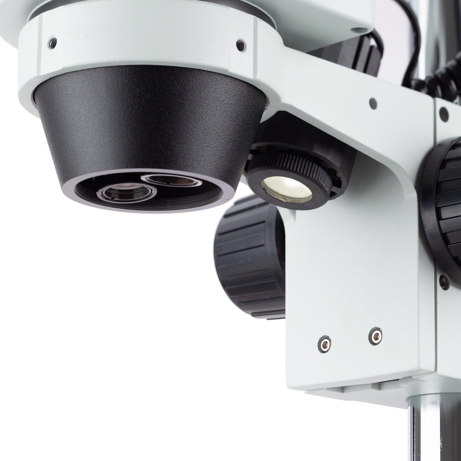 Amscope SM-2TZZ-LED 3.5X - 180X LED Trinocular Zoom Stereo Microscope New