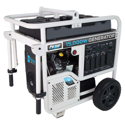 Pulsar PG15KVTW 12000W/15000W Gas Electric Start Portable Generator New