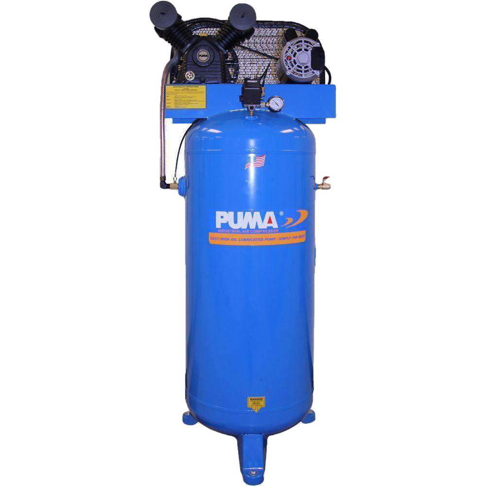 Puma PK-6560V 60 Gallon 5 HP Single Stage Belt Drive Air Compressor Manufacturer RFB