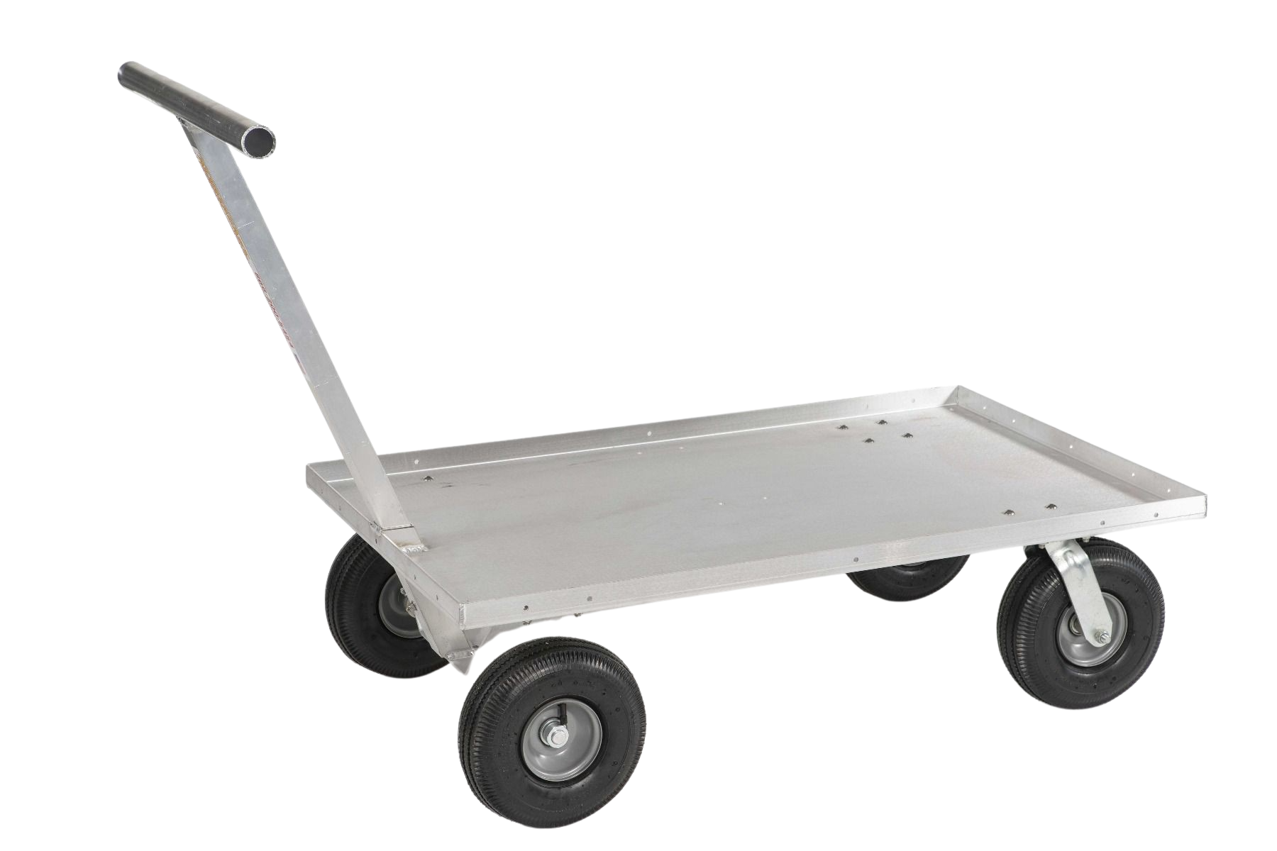 Alumacart Push Wagon 45 Inch 800 Pound Capacity Wagon New