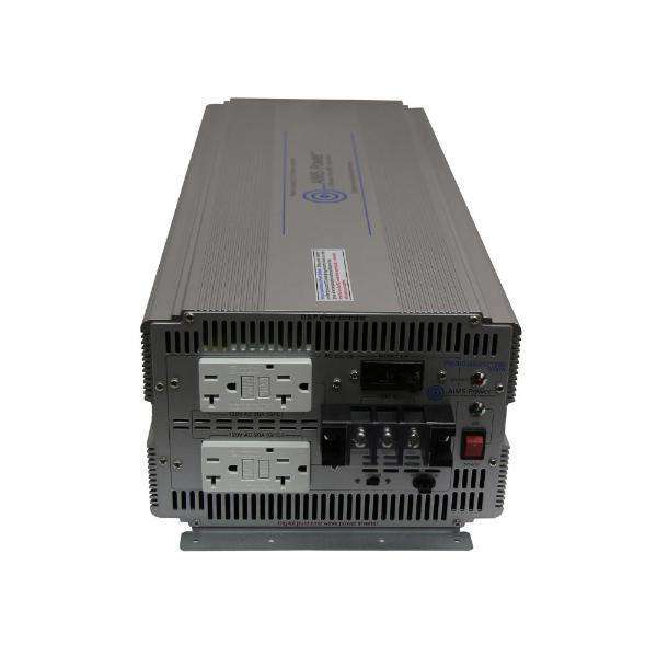 Aims Power PWRIG500012120S 5000 Watt Pure Sine Power Inverter - Industrial Grade New