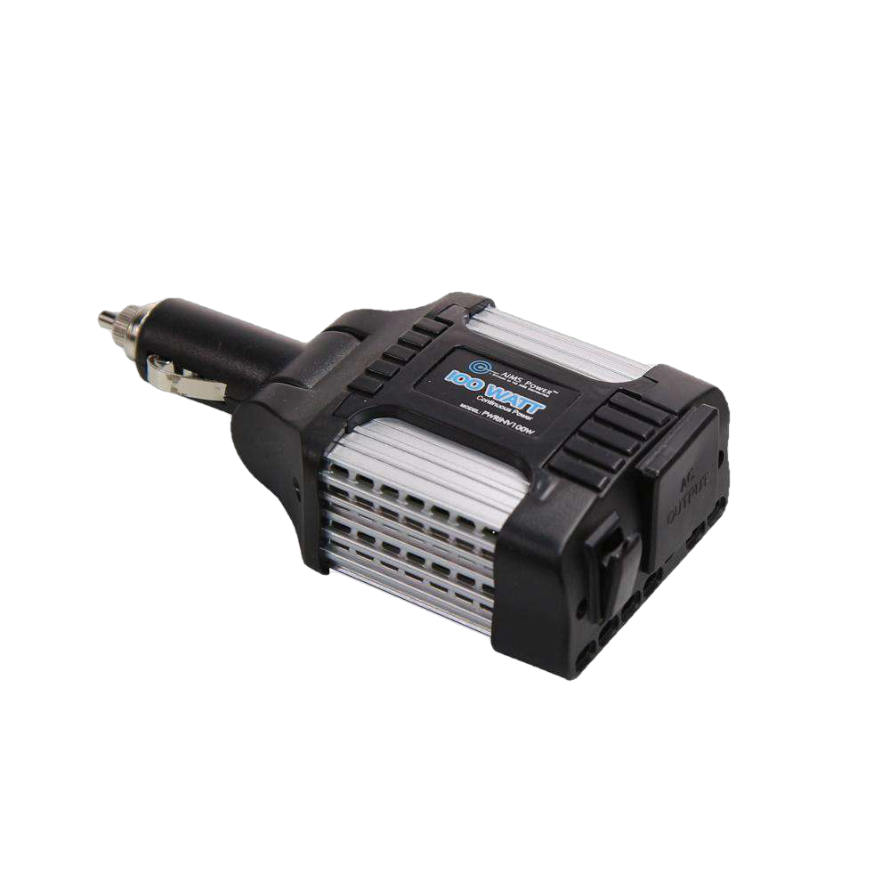 Aims Power PWRINV100W 100 Watt Power Inverter with USB Port New