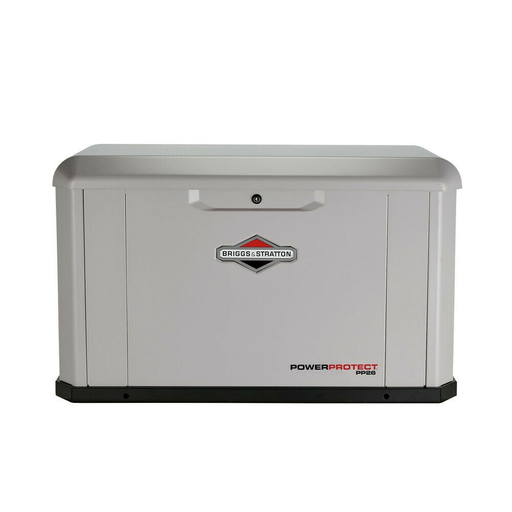 Briggs & Stratton 040678 Power Protect 26kW Standby Generator W/ 200 A ...