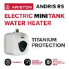 Ariston ANDRIS RS 2.5U 1.4KW 2.5 Gallon 120-Volt Corded Point of Use Mini-Tank Electric Water Heater New