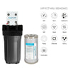 Aquasure AS-WHF64D Whole House Filtration with 64,000 Grain Water Softener Reverse Osmosis System and Sediment-GAC Pre-filter Bundle New