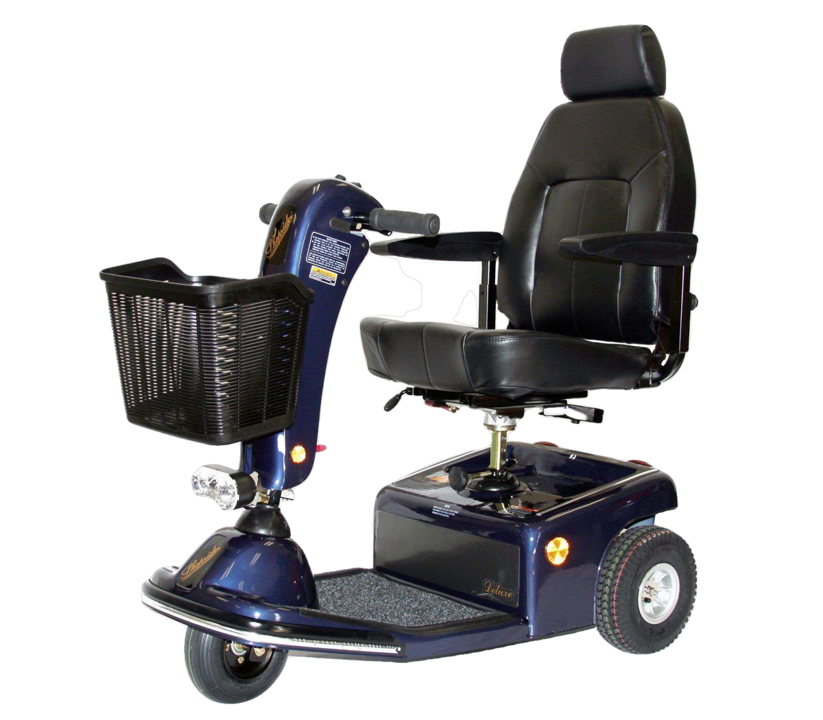 Shoprider 888B-3 Sunrunner 3 Wheel Mobility Scooter New Blue