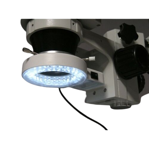 Amscope SM-3TZ-54S 3.5X - 90X Boom Stand Trinocular Zoom Stereo Microscope Plus 54 LED Light New