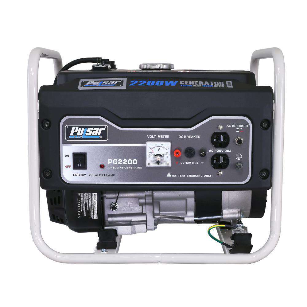 Pulsar PG2200 2200W/1600W Portable Gas Generator New