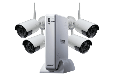 Lorex LW1080-44W 4 Camera 4 Channel HD 1080p DVR Indoor/Outdoor Surveillance Security System New