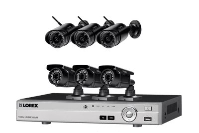 Lorex LW1633VW HD 6 Camera 16 Channel DVR Wireless Indoor/Outdoor Surveillance Security System New