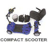 Shoprider 7A Escape 4-Wheel Portable Mobility Scooter New Blue