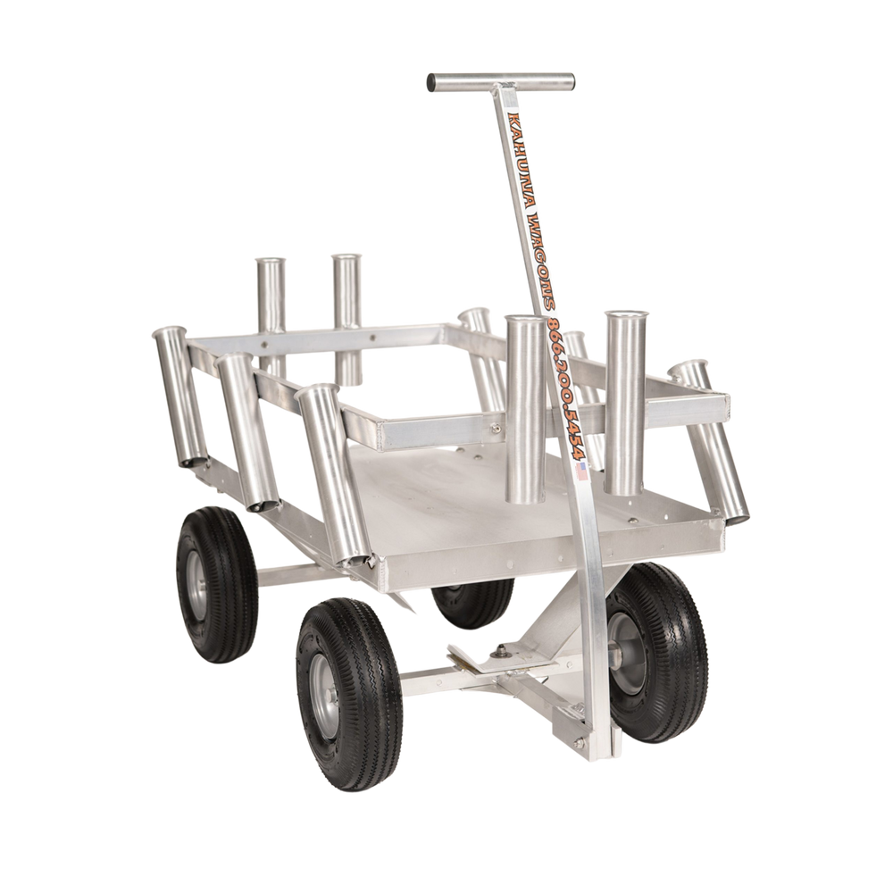 Alumacart Sidekick Pier and Dock Wagon with Rod Holders New Alumacart Sidekick Pier and Dock Wagon with Rod Holders New