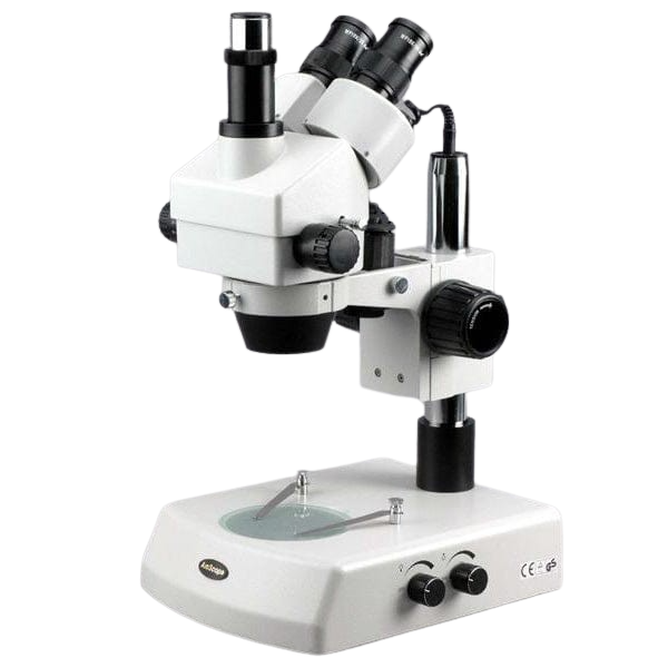 Amscope SM-2TZ-3M 3.5X - 90X Stereo Zoom Microscope with Dual Halogen Lights Plus 3MP Camera New