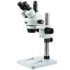 Amscope SM-1TS-V203 7X - 45X Zoom Trinocular Stereo Microscope with Table Pillar Stand New