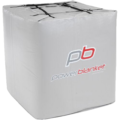 Powerblanket TH275V 275 Gallon Adjustable Thermostatic Controller and Insulated Top 120V 1250W 10.42A Tote Storage Heater New