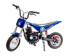 Burromax TT250 24V 250W Kids Off Road Electric Ride On Mini Pocket Dirt Bike Blue New